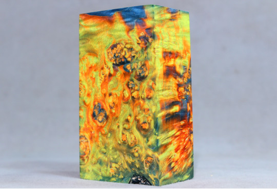 Stabilized Maple Burl Wood Mod Block